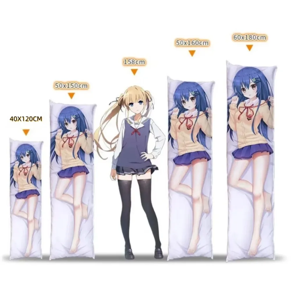 Dark Green Hair Ancient Style Anime Girl Dakimakura Body Pillow Cover Double‑Sided Art Print For Maomao
