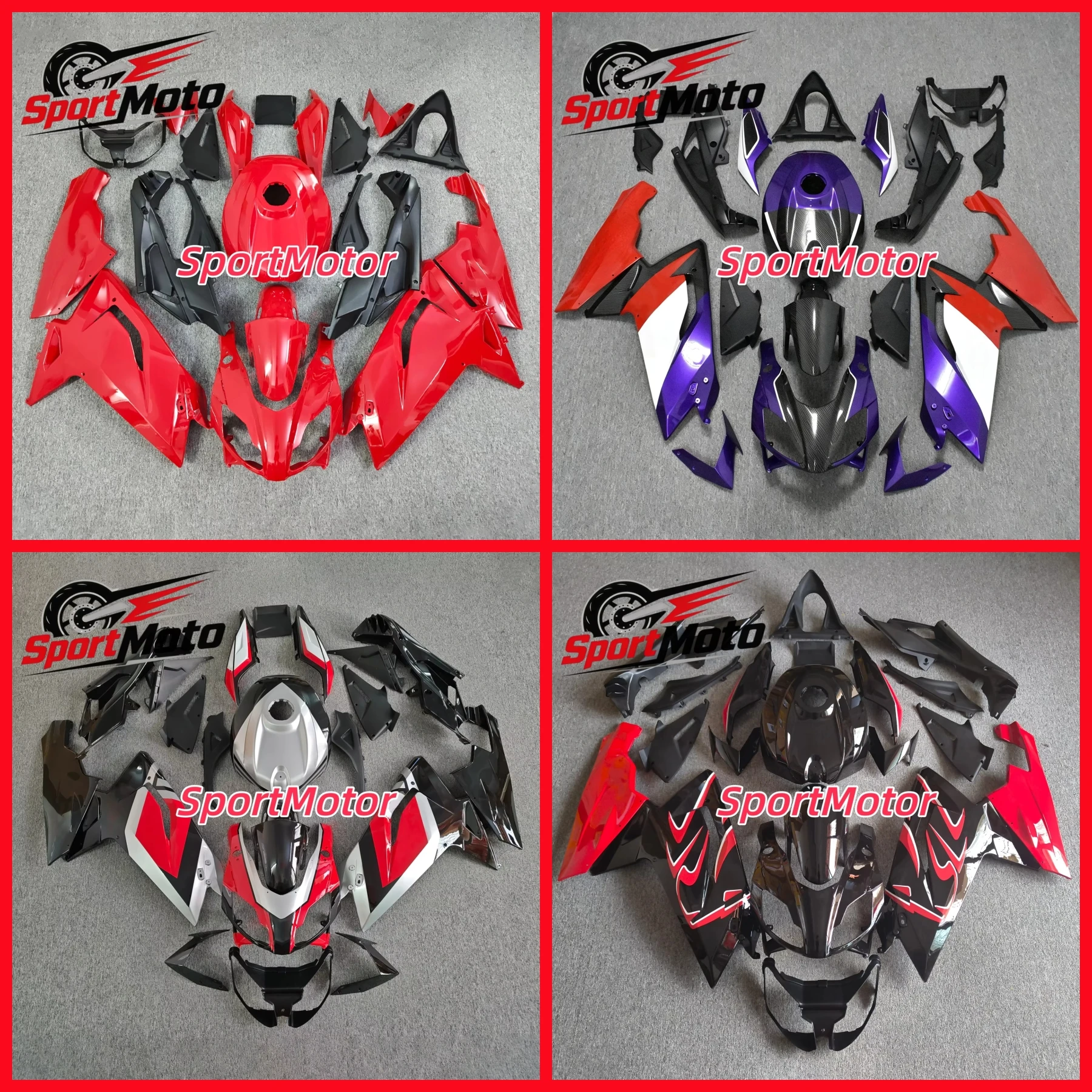 New ABS Fairings Kit Fit For Aprilia RS 125 RS125 2006 2007 2008 2009 2010 2011 06 07 08 09 10 11 Bodywork Set Black red