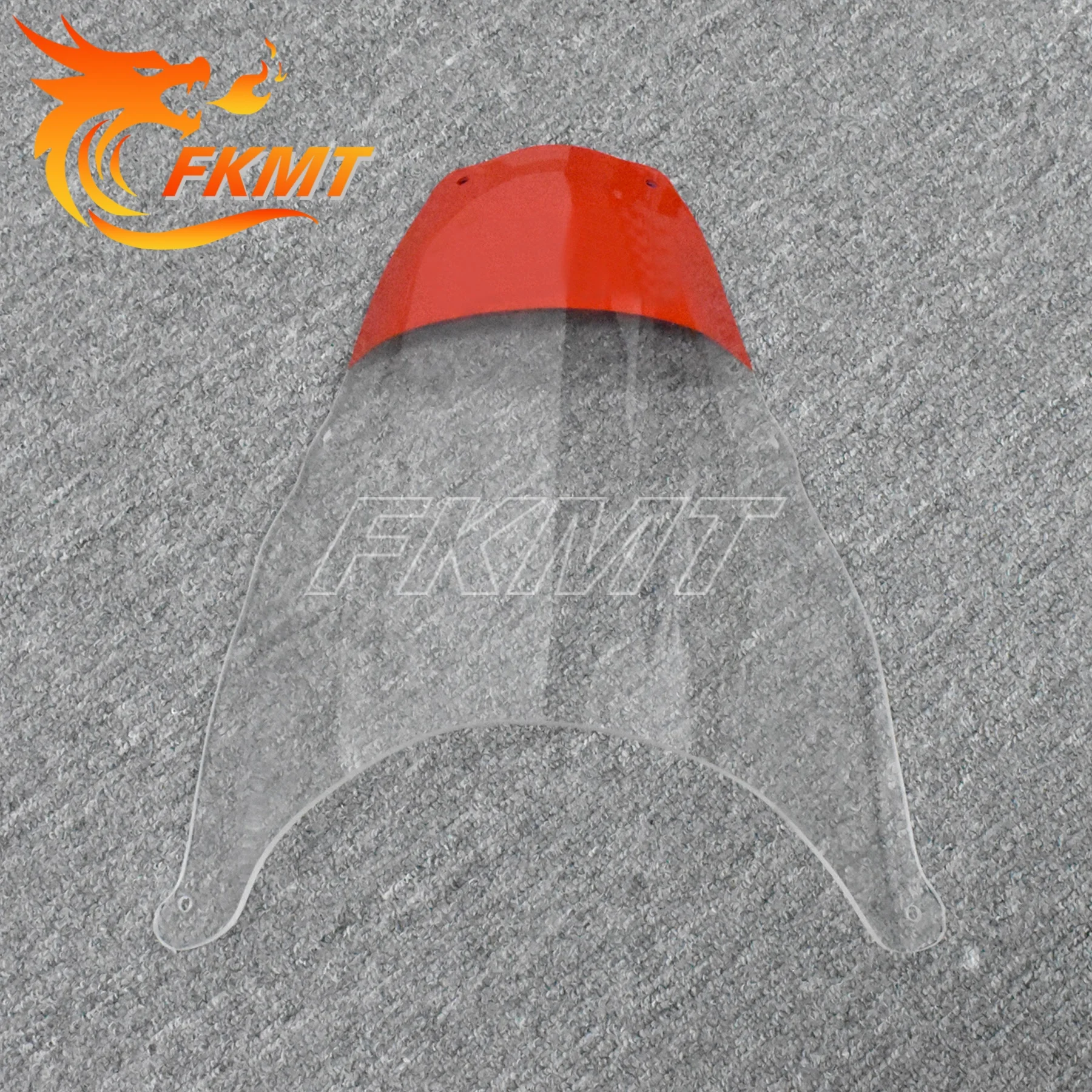 Universal Motorcycle Compact Sport Wind Deflector Windshield Fit For APRILIA RS50 RS125 RS250 RS 50 125 250 2006 2007 2008 2009