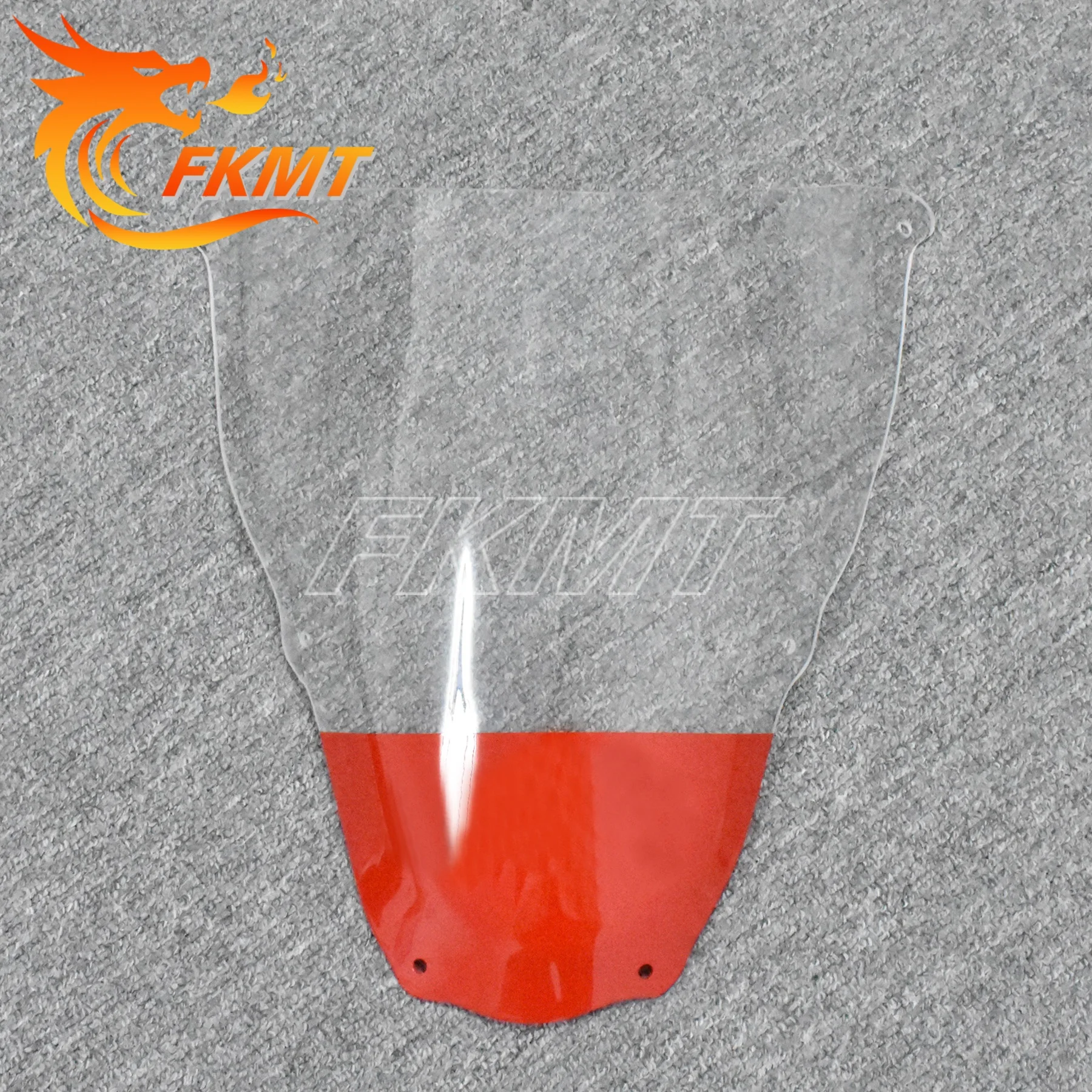 Universal Motorcycle Compact Sport Wind Deflector Windshield Fit For APRILIA RS50 RS125 RS250 RS 50 125 250 2006 2007 2008 2009
