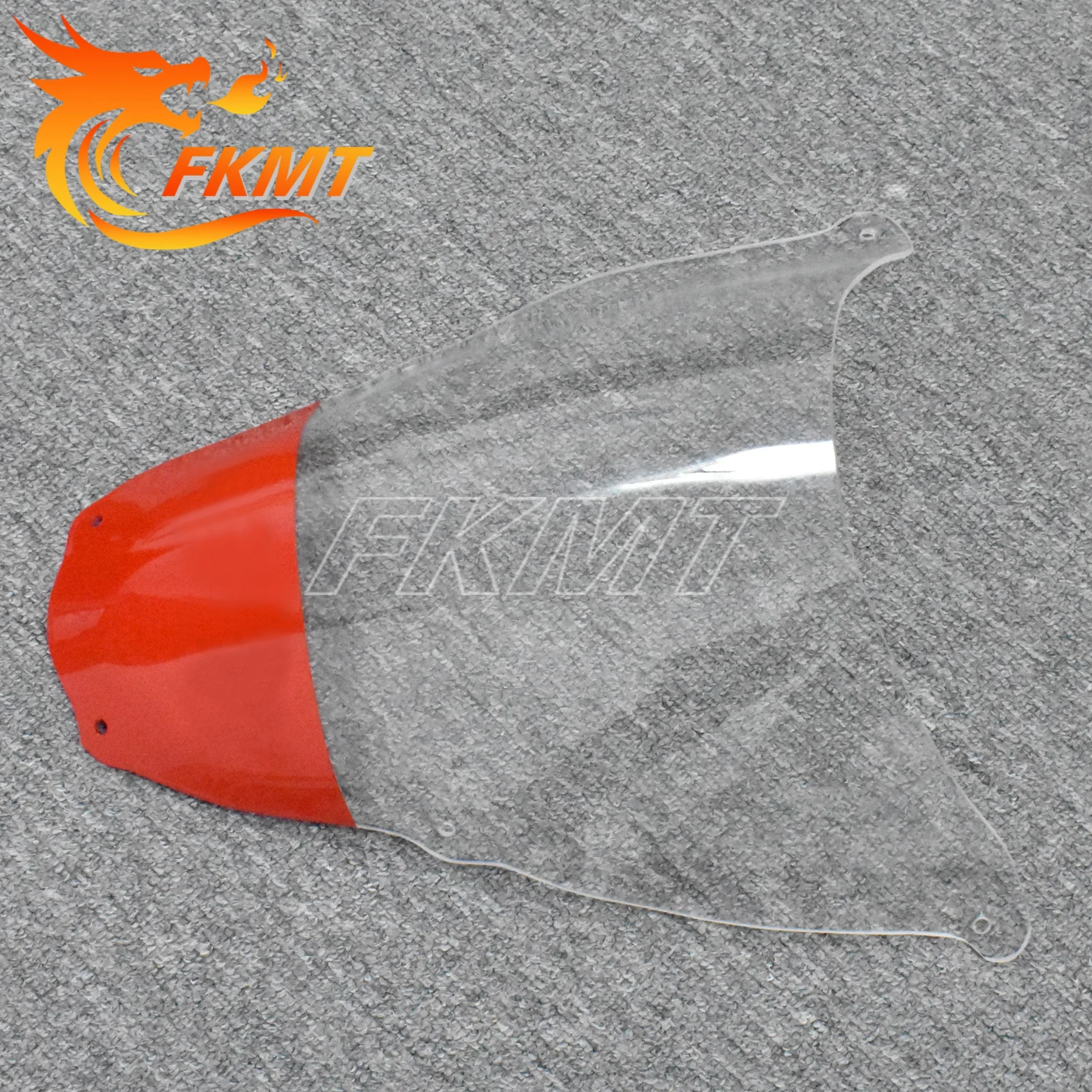 Universal Motorcycle Compact Sport Wind Deflector Windshield Fit For APRILIA RS50 RS125 RS250 RS 50 125 250 2006 2007 2008 2009