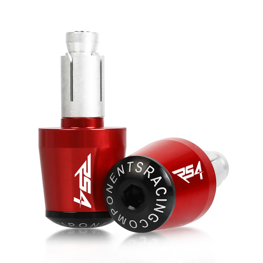 Motorcycle Accessories 7/8"22MM Handlebar Hand Grips Handle Bar Ends Cap FOR APRILIA RS4 125 RS50 RS 50 2000 2001 2002 2003-2005