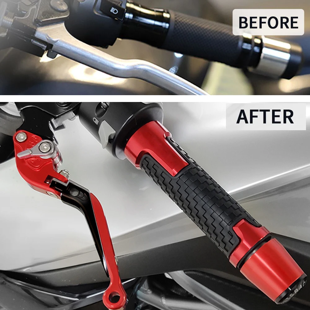 For APRILIA RS125 RS 125 2006 2007 2008 2009 2010 Motorcycle Accessories Brake Clutch Handle Levers Handlebrake Handle Grip Ends