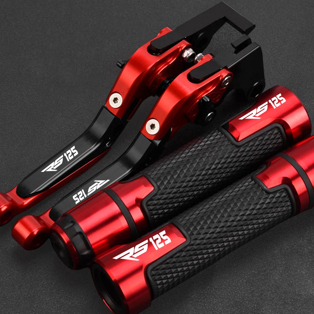 RS 125 Accessories For APRILIA RS125 1996-2005 2004 2003 2002 01 Motorcycle Brake Clutch Levers 7/8''22MM Handle Handlebar grips