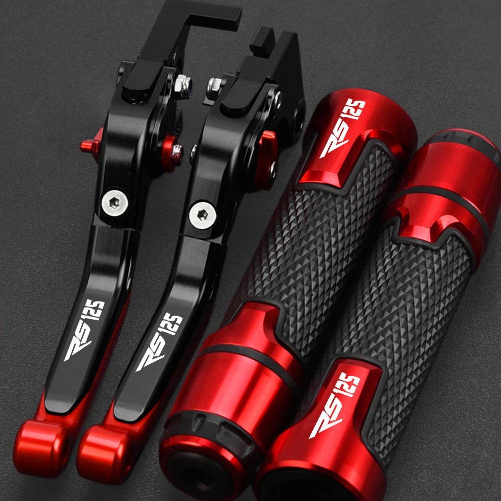 RS 125 Accessories For APRILIA RS125 1996-2005 2004 2003 2002 01 Motorcycle Brake Clutch Levers 7/8''22MM Handle Handlebar grips