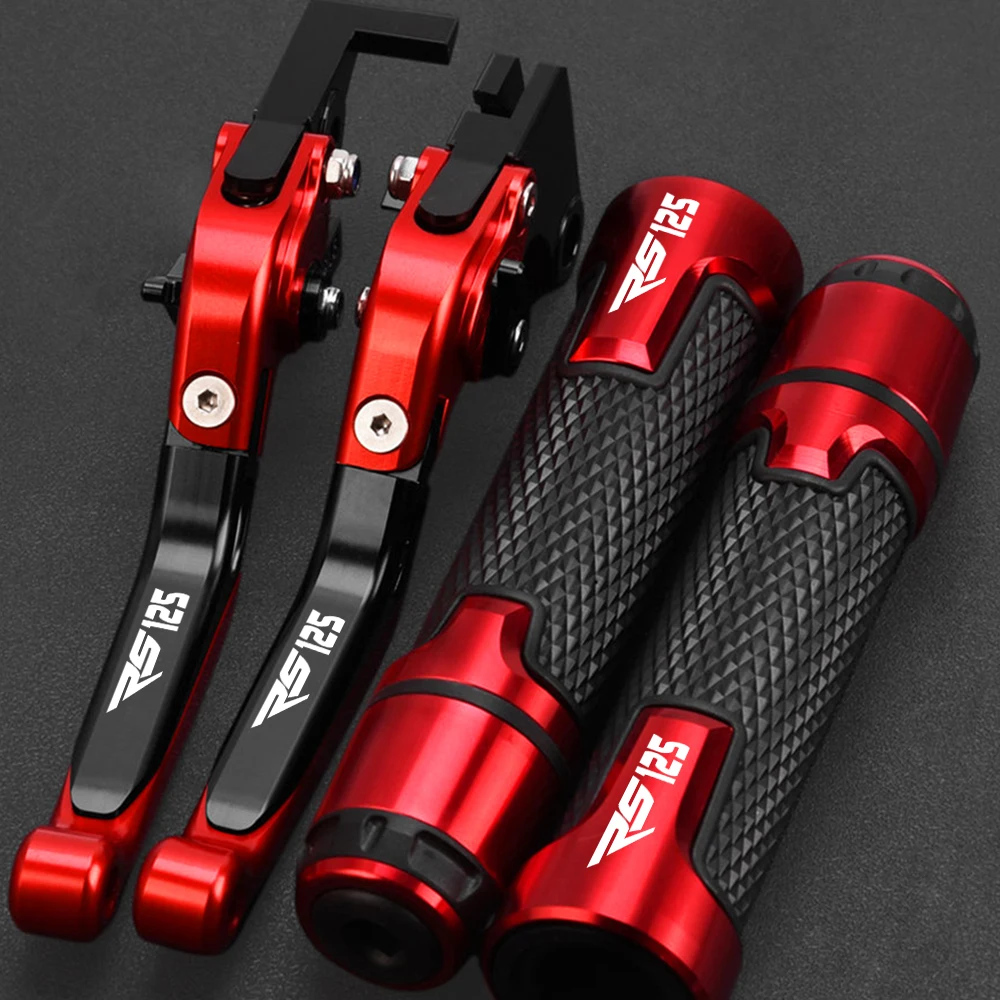RS 125 Accessories For APRILIA RS125 1996-2005 2004 2003 2002 01 Motorcycle Brake Clutch Levers 7/8''22MM Handle Handlebar grips