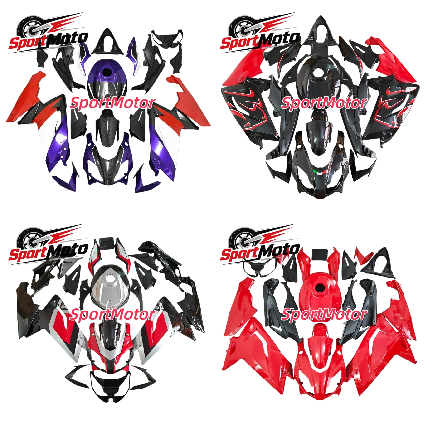 New ABS Fairings Kit Fit For Aprilia RS 125 RS125 2006 2007 2008 2009 2010 2011 06 07 08 09 10 11 Bodywork Set Black red