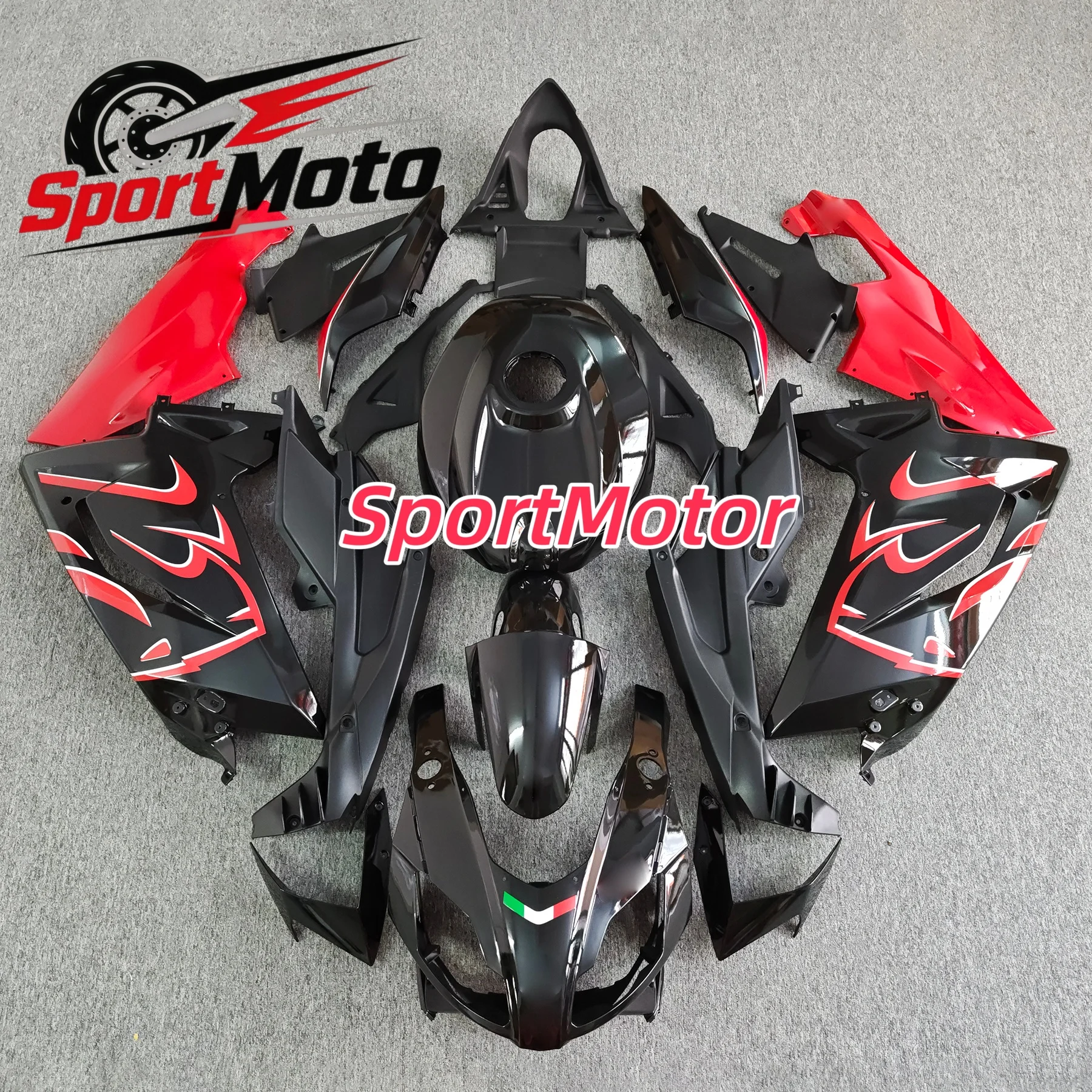 New ABS Fairings Kit Fit For Aprilia RS 125 RS125 2006 2007 2008 2009 2010 2011 06 07 08 09 10 11 Bodywork Set Black red