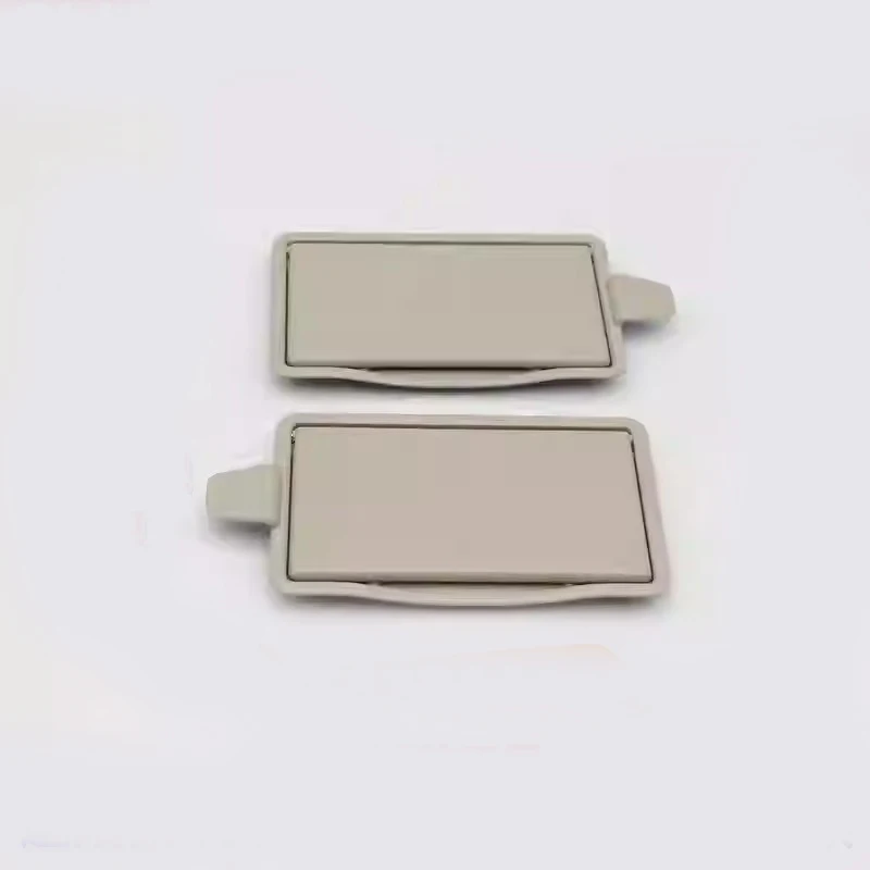 1PC Grey for Nissan Qashqai 2016–2021 Sun Visor with Makeup Mirror Without Lights, Sunshade Panel Replaced with Flip Frame