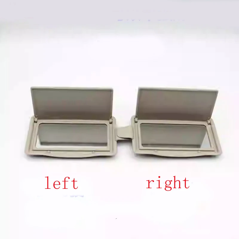 1PC Grey for Nissan Qashqai 2016–2021 Sun Visor with Makeup Mirror Without Lights, Sunshade Panel Replaced with Flip Frame