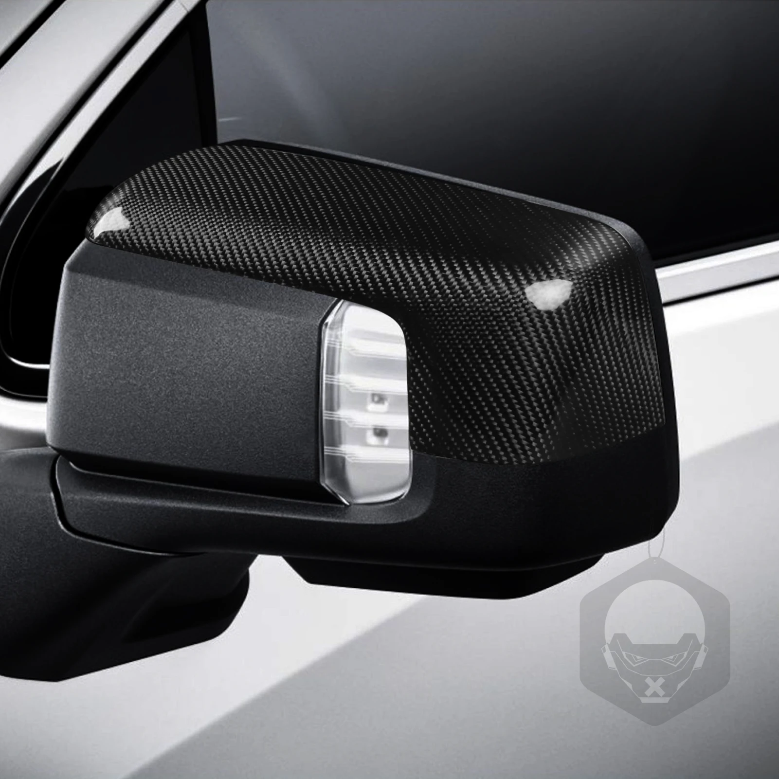 Real Carbon Fiber Rearview Side Mirror Cover Replacement Part For Silverado GMC Sierra 1500 19-25 Car Accessories Modification