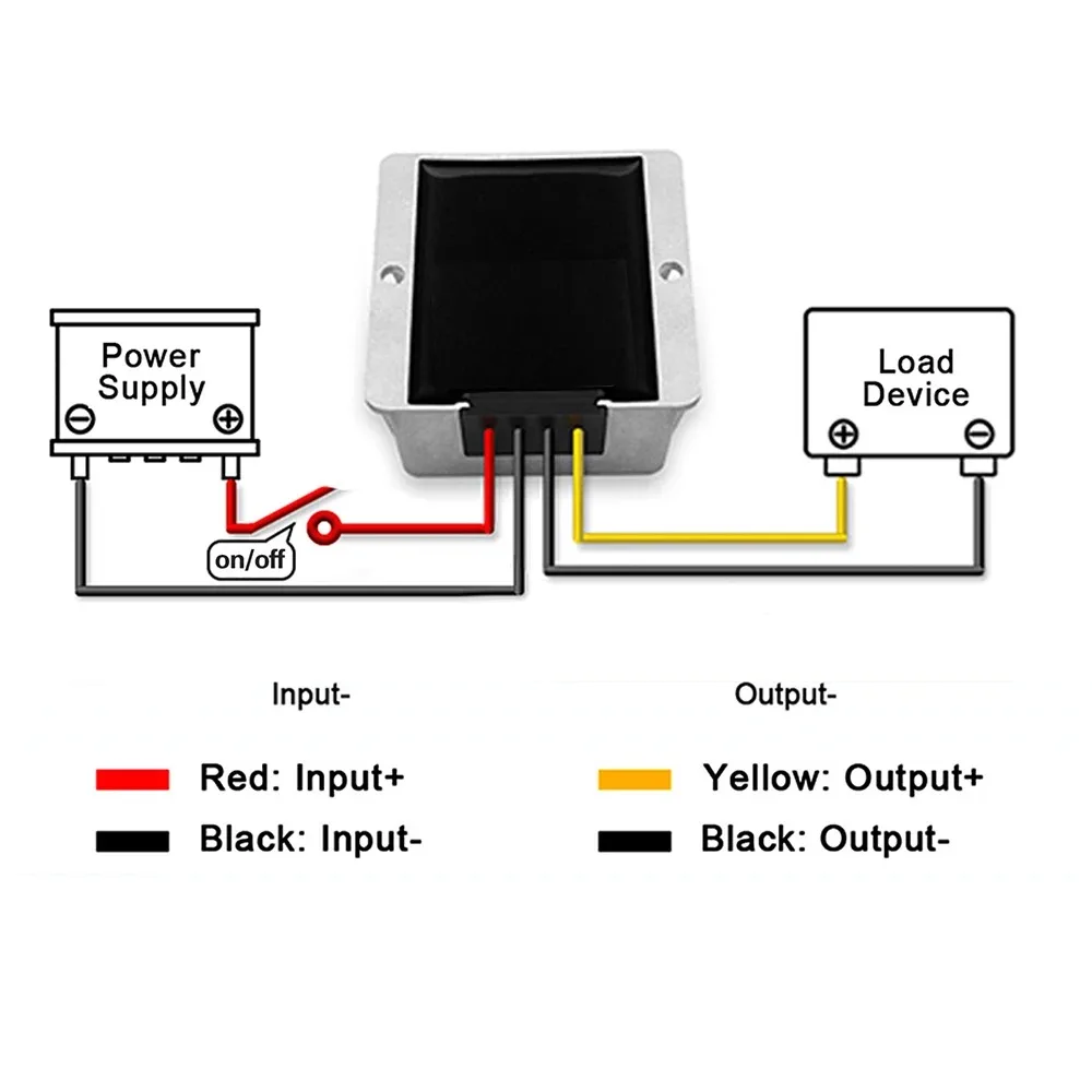 DC/DC 16V 18V 20V 24V 28V 30V 35V 40V to 12V Step Down Converter 10A 12A 15A 18A 20A 22A 25A 28A 30A Buck Power Supply Module