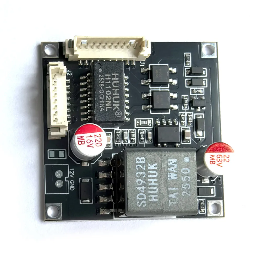 Smart 12V/2A output 48V input POE module board Power Over Ethernet CCTV PCB board IEEE802.3af/at for ip camera with poe cable