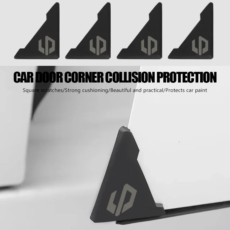 Car Door Corner Protector Silicone Anti Collision Guard for Leapmotor C10 C16 T03 S01 C11 C01 Auto Accessories