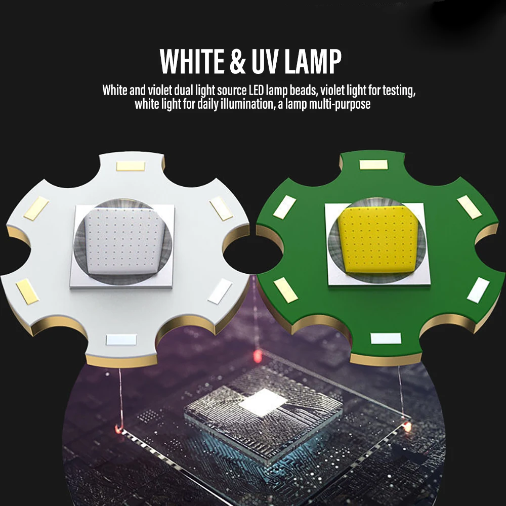 F2 White+UV Light Headlamp Motion Sensor LED Dual Light USB Rechargeable Outdoor Headlight Camping torch Lantern Waterproof Zoom