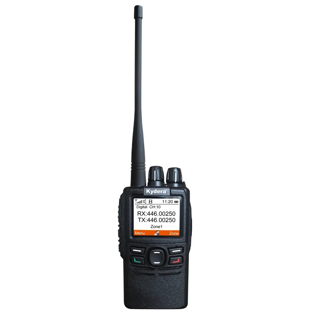Kydera 5W DMR Digital Radio Transceiver DR-855 UHF With Ture-2-slot & 4000 Channels 66-88Mhz