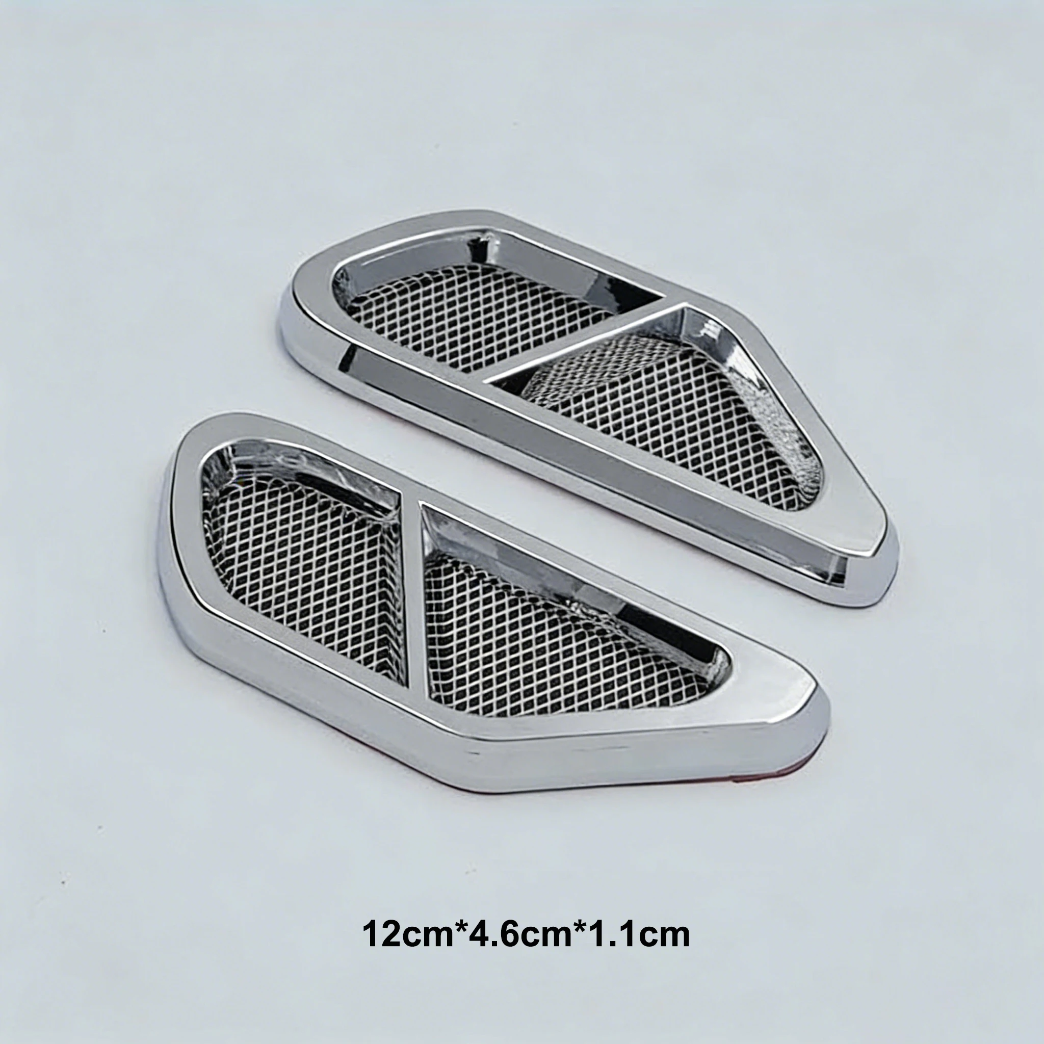 Car universal shark gill simulation side air vent engine hood decoration car sticker modification supplies