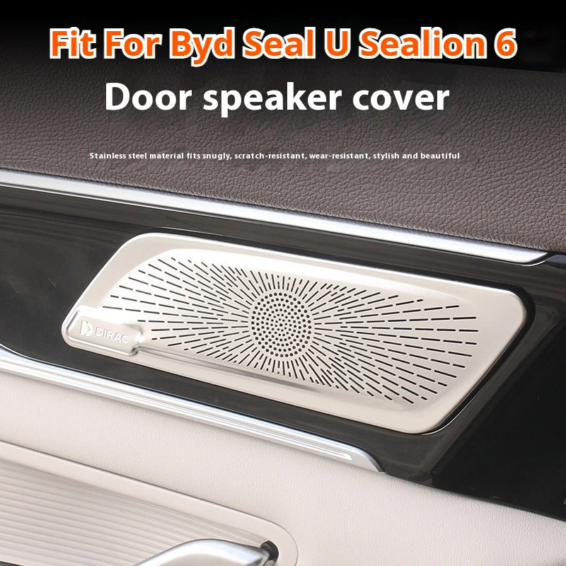 Fit For Byd Seal U Sealion 6 Song Plus Door Speaker Grille Upgrade Modification Audio Panel Accessory Interior Decoration