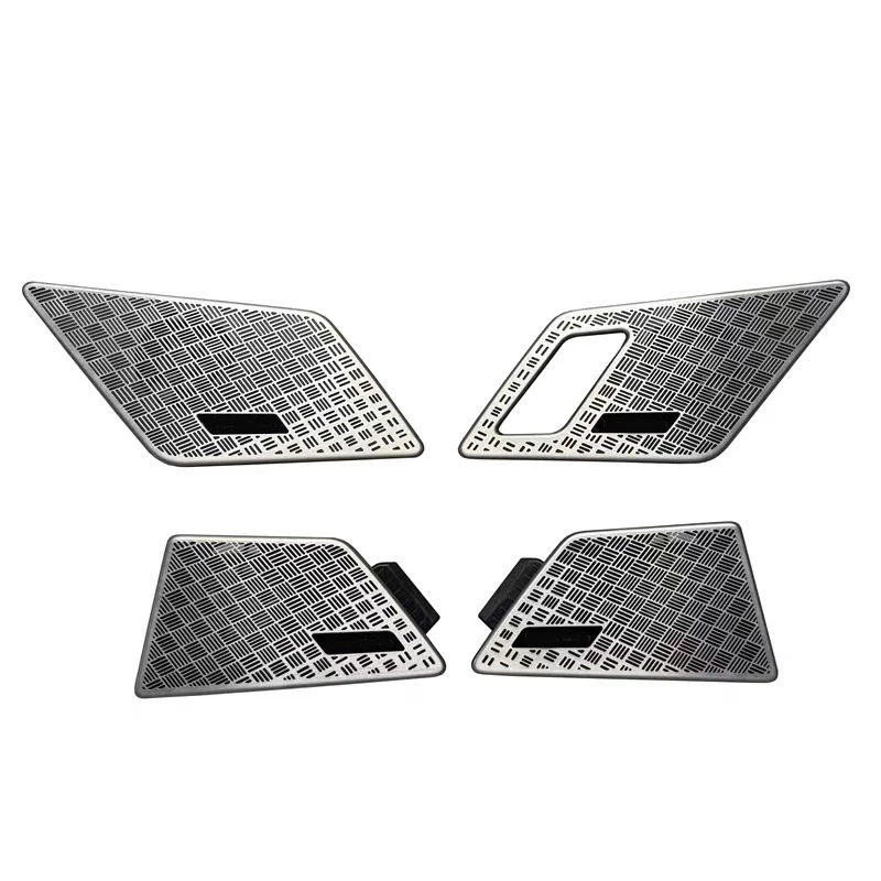 Car Door Decoration Accessories Modification, Four Door Tweeter Speaker Cover Upgrade Kit for BMW X1 X2 U10 U11 U12 2 Series U06