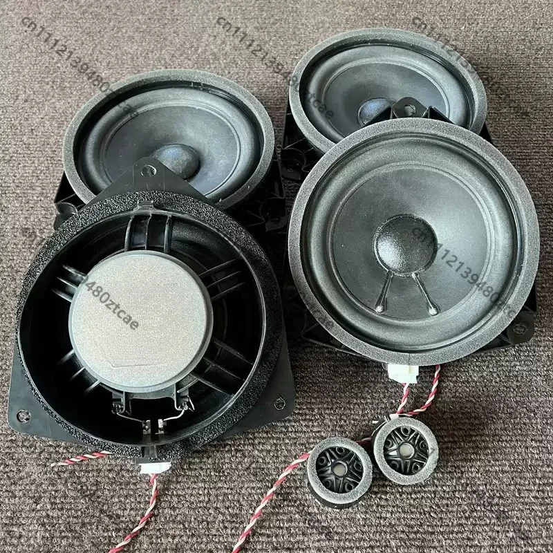 Mid Bass Speaker Set Plug Play Audio Modification Parts Special For Corresponding Vehicle Sound Upgrade Replacement Horn