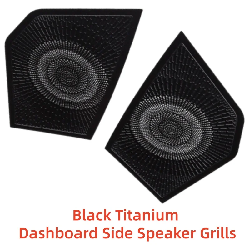 Car Upgrade Styling Dashboard Side Speaker Grills For Toyota Tundra Sequoia 2022-2023 Modification Decoration Accessories