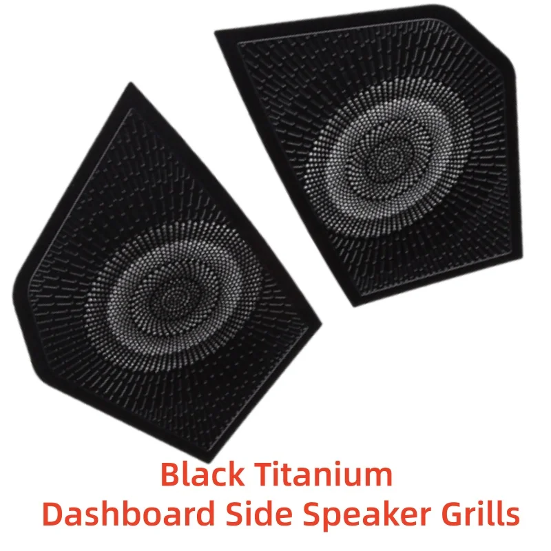 Car Upgrade Styling Dashboard Side Speaker Grills For Toyota Tundra Sequoia 2022-2023 Modification Decoration Accessories