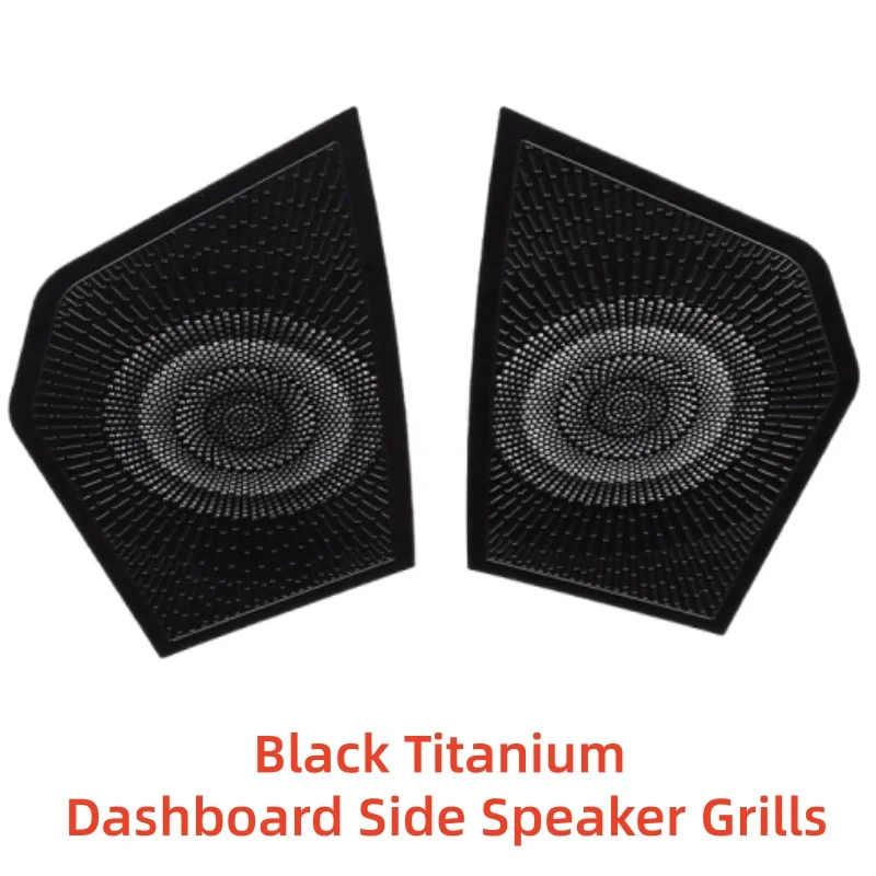 Car Upgrade Styling Dashboard Side Speaker Grills For Toyota Tundra Sequoia 2022-2023 Modification Decoration Accessories