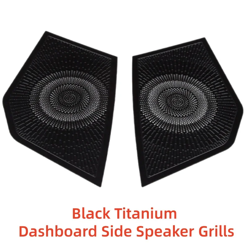 Car Upgrade Styling Dashboard Side Speaker Grills For Toyota Tundra Sequoia 2022-2023 Modification Decoration Accessories