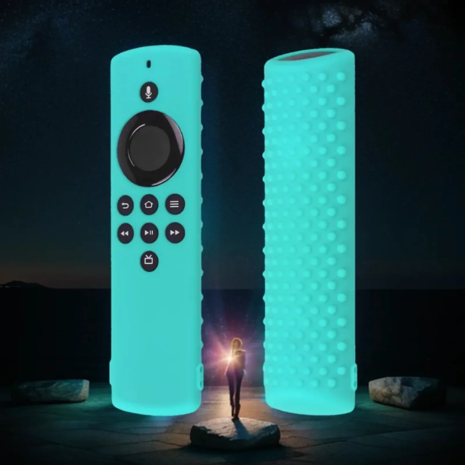 For Alexa Voice Remote Lite/Fire TV Stick Shockproof Case Remote Controller ，CoverRemote Controller Silicone Housing