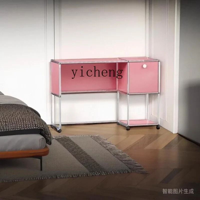 V8  medieval module cabinet dresser bedroom living room side cabinet computer book makeup table