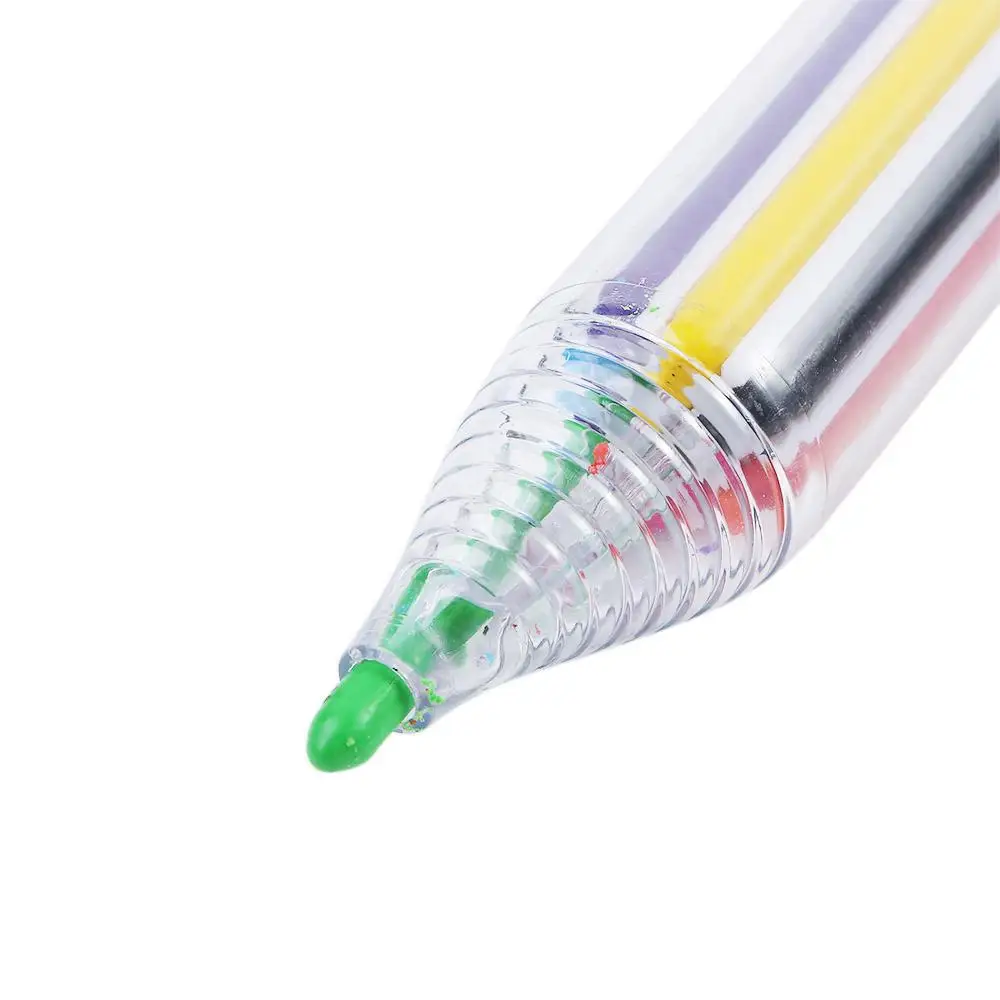 School Supplies Push Style Painting Pens Graffiti Tool Oil Pastel Multicolor Crayons Highlighter Marker Pen Colored Pencil