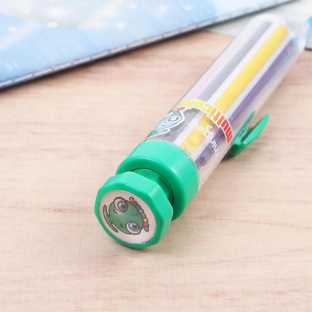 School Supplies Push Style Painting Pens Graffiti Tool Oil Pastel Multicolor Crayons Highlighter Marker Pen Colored Pencil