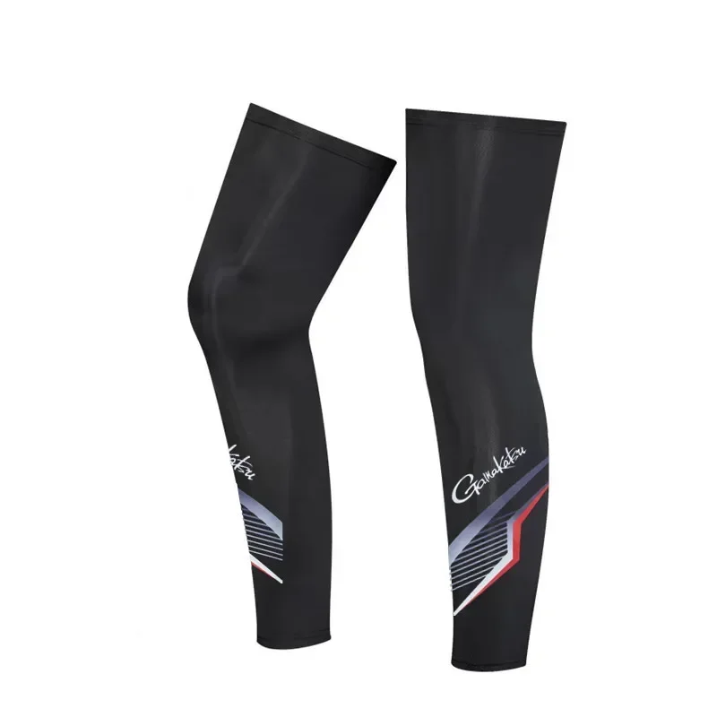 Ice Silk Sun Protection for Men, Fishing Magic Scarf, Leg Guard, Arm Sleeve, Cool Cycling Face Mask Set, Summer, New, 3Pcs Set