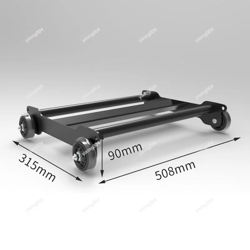 4-Wheel Multi-function Ab Roller Home & Gym Core Strength Training Fitness Equipment