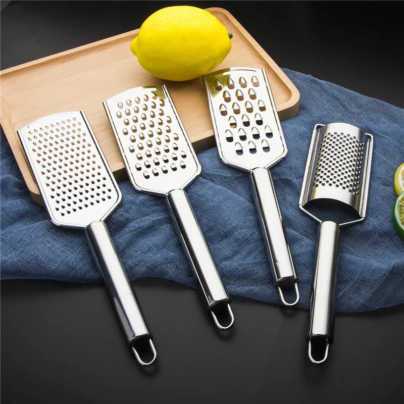 Hand Held Grater Stainless Steel Cheese Grinder,Multi-purpose Kitchen Food Grater for Vegetable,Fruit,Chocolate