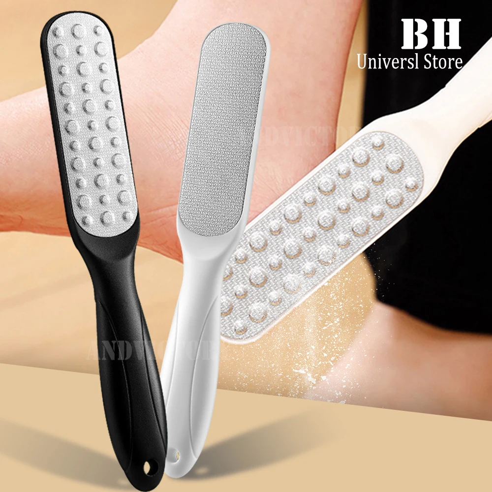 1pcs Double Side Foot File Professional Rasp Heel Grater Hard Dead Skin Callus Remover Pedicure File Foot Grater