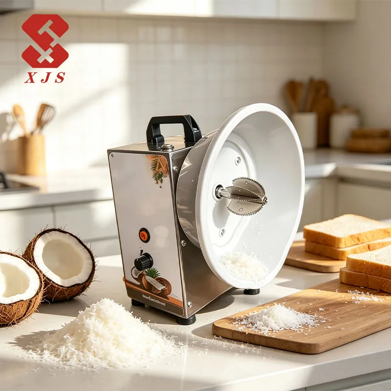 Shredding Machine Speed Adjustable Electric Coconut Grater Scraper for Kitchen Bakery Make Fresh Coconut Toppings for Bread