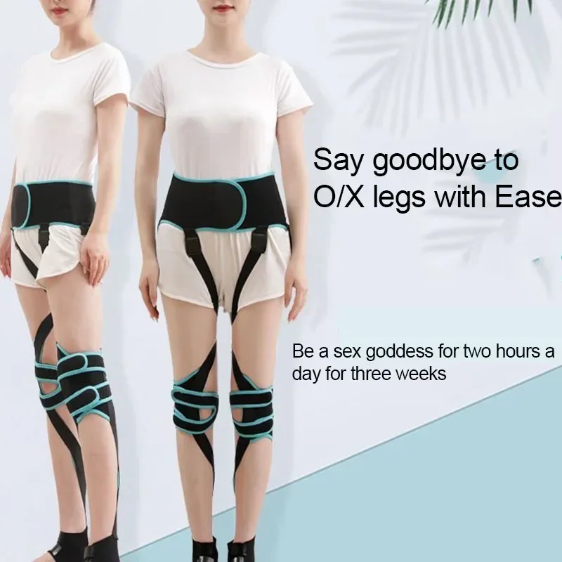 O/X Leg Shape Correction Band Belt Bowed Knee Valgum Straightening Posture Corrector Beauty Leg Band For Adults Children