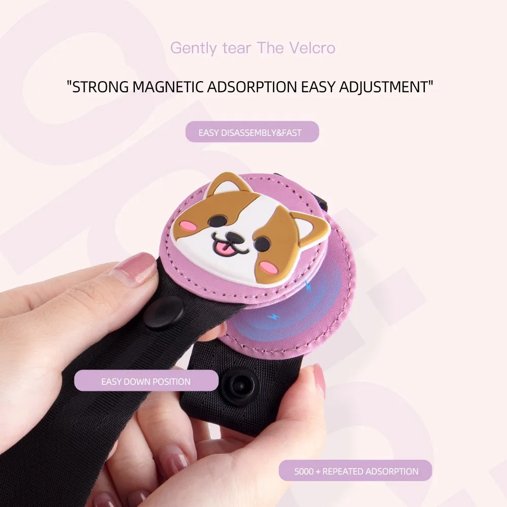 MIXSAS Car Child Seat Belt Retainer Adjustment&Fixation Car Anti-stroke Correction Tape Buckle Seatbelt Adjuster Limiter for Kid