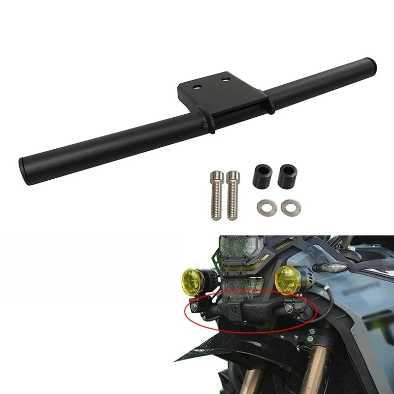 Motorcycle Front Spotlight Fog Lamp Modification Bracket for CFMOTO 450MT MT450 450 MT DVR Support Pole Modification Accessories