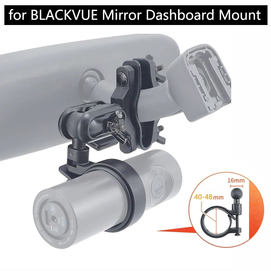 for BLACKVUE Mirror Dashboard Mount for BLACKVUE ELITE 8-2CH / DR970X-2CH Plus / DR970x 2CH LTE  / DR750X 2CH LTE PLUS Series