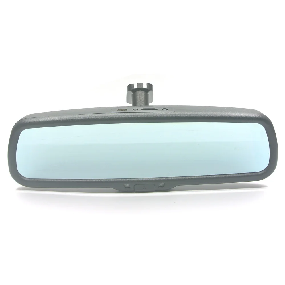 ANSHILONG 9.66" TOUCH SCREEN Display Car Stream Media Rear View Mirror DVR Monitor 3 Cameras with Special Bracket