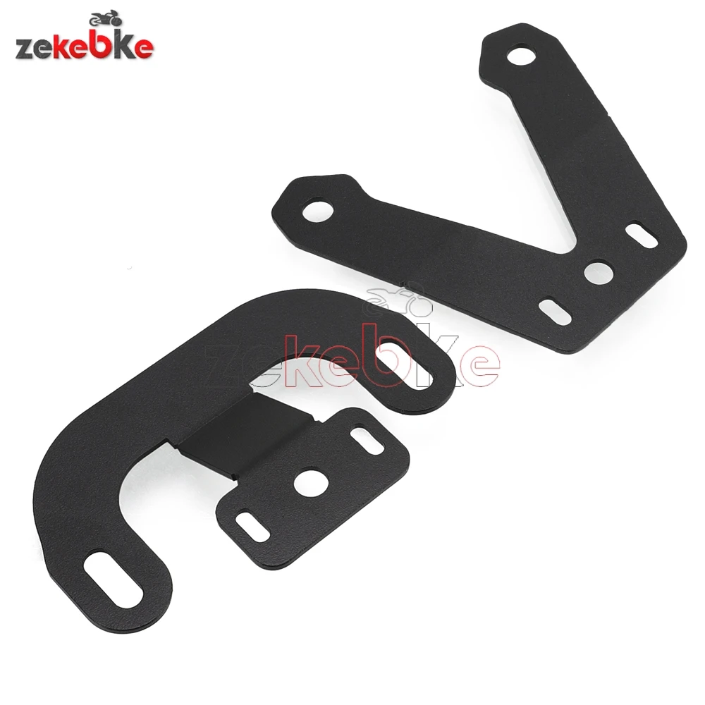 Navigation Bracket Front/Rear DVR Data Logger Bracket Motorcycle Accessories for Kawasaki Ninja500 Ninja 500 Ninja 400 2024