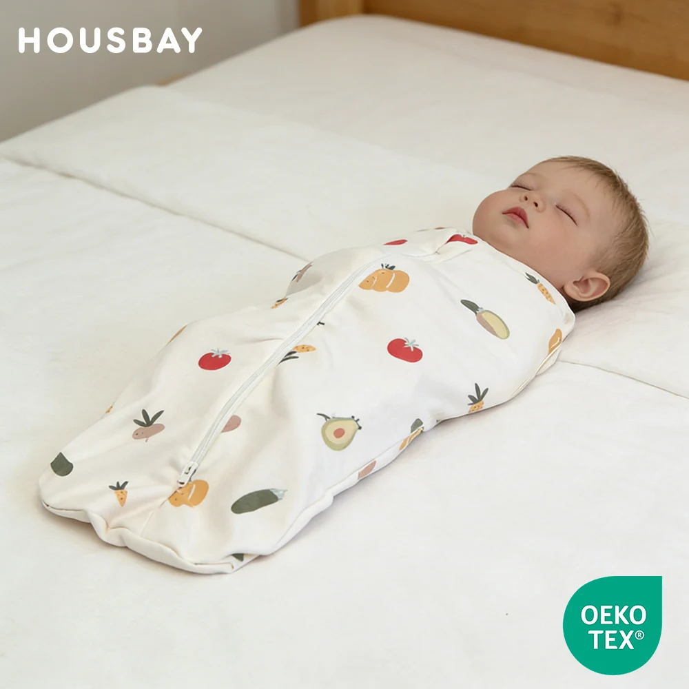 0-9Months Baby Sleeping Bag Summer Thin High Quality 100% Cotton Soft Newborn Baby Swaddle Vest Sleep Sack Diaper Changing Bag