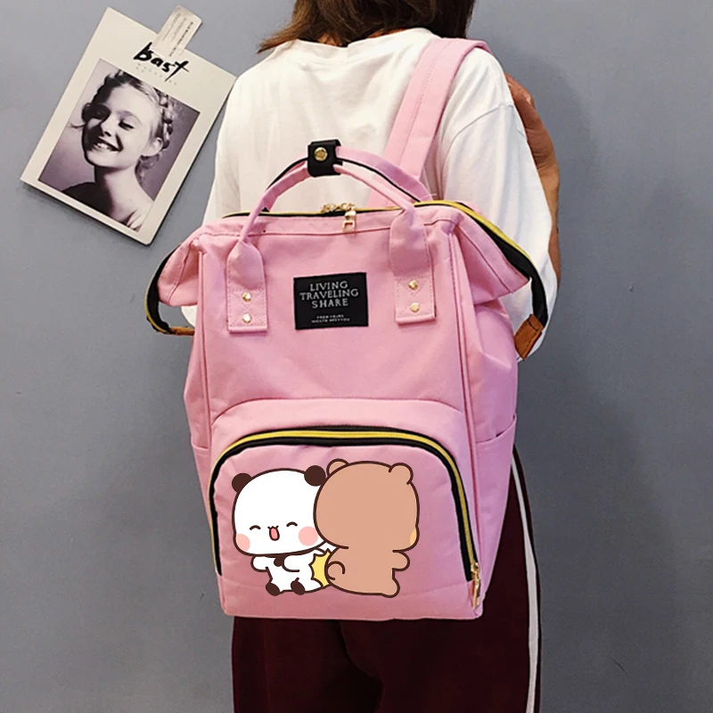 Bubu Dudu Backpack Bag Mummy Yier Bear Panda Bag Mom Baby Multi-function Waterproof Outdoor Travel Diaper Bags for Baby Care