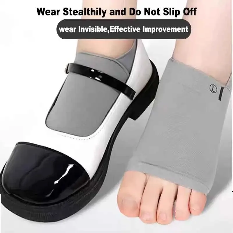 Silicone Arch Support Insoles for Women Men Flat Foot Corrector Orthotic Inserts Plantar Fasciitis Pain Relief Heel Cups