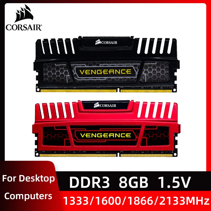 CORSAIR Vengeance LPX DDR3 8GB 1866MHz 2133MHz 1600MHz 1333MHz Desktop Memory 240Pin DIMM 1.5V RAM Memory Dual Channel