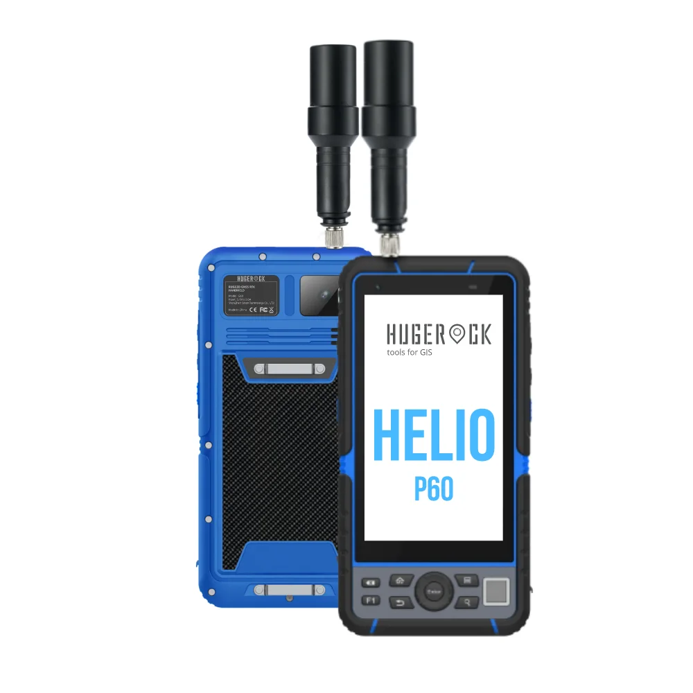 For G60M RTK Reference Station Industrial Handheld Rugged Touch Screen 4G LTE Android Integrated GNSS Receiver 8GB Stock