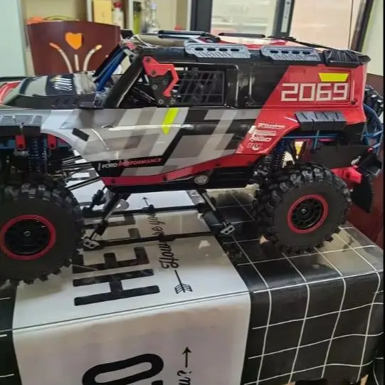 Exoskeleton Armor Set for 1/8 MJX H8P Bronco RC Crawler, Body Anti-Collision Protection Upgrade Parts/Anti-Collision Parts