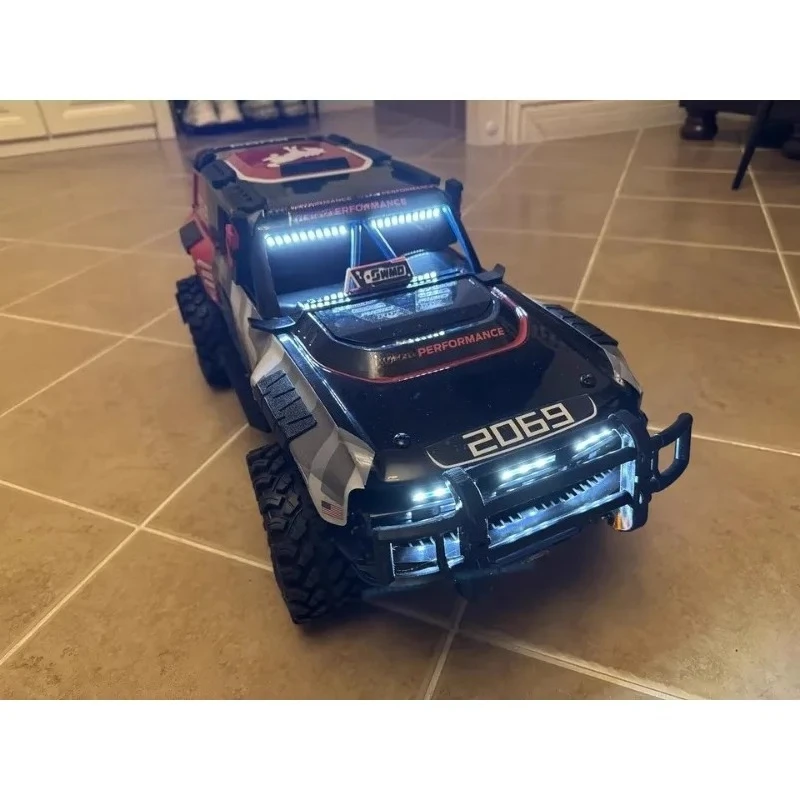 Exoskeleton Armor Set for 1/8 MJX H8P Bronco RC Crawler, Body Anti-Collision Protection Upgrade Parts/Anti-Collision Parts